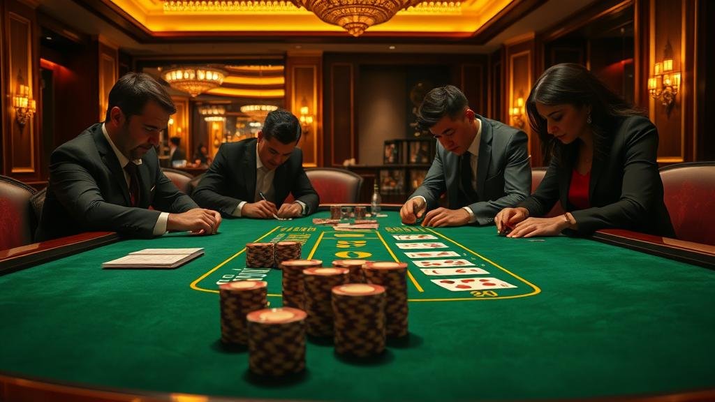 เค้าไพ่บาคาร่าแบบมังกรยาว