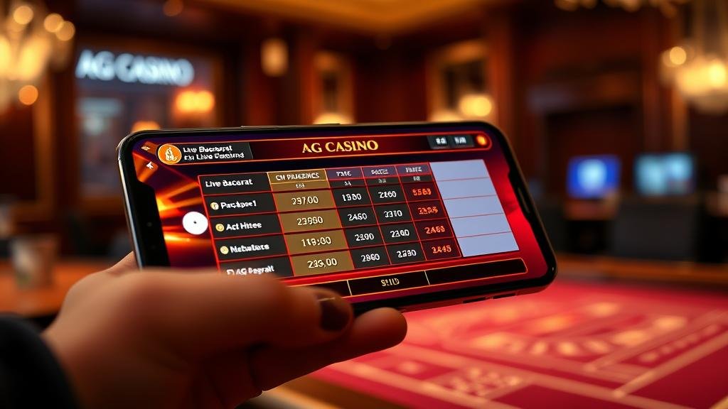 การอ่านเค้าไพ่บาคาร่าบนหน้าจอ iPhone