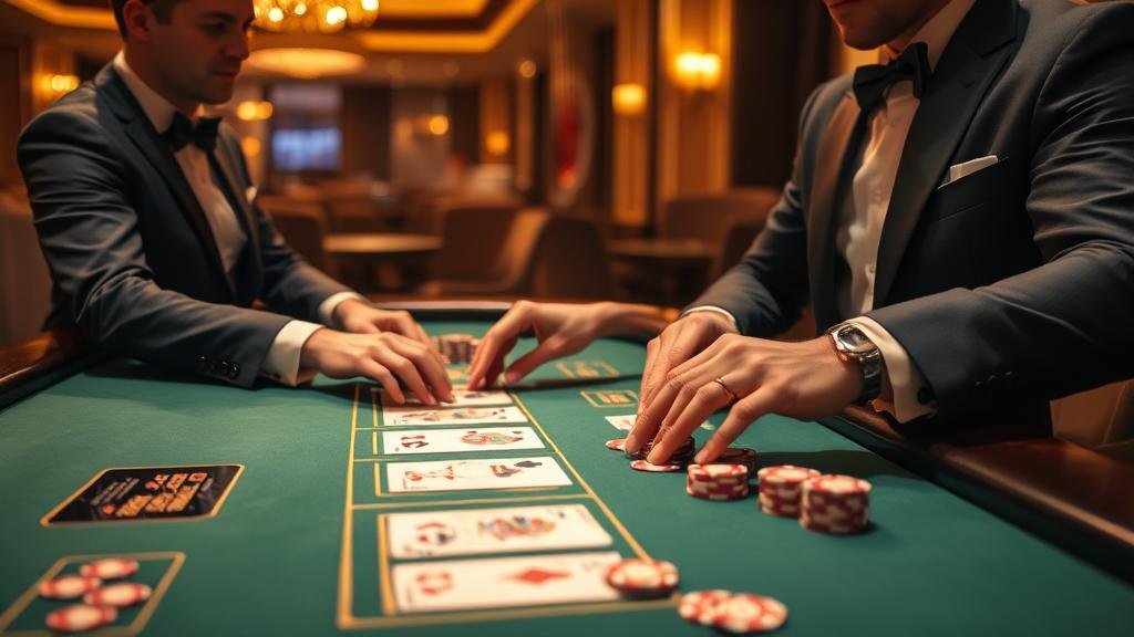 สตรีมเมอร์บาคาร่ากำลังเล่นเกม