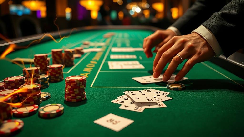 ตัวอย่างเค้าไพ่บาคาร่า: มังกรยาว และรูปแบบอื่นๆ