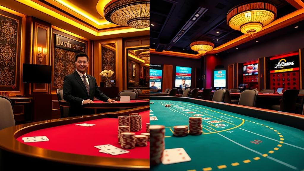 บรรยากาศห้องบาคาร่า Sexy Baccarat