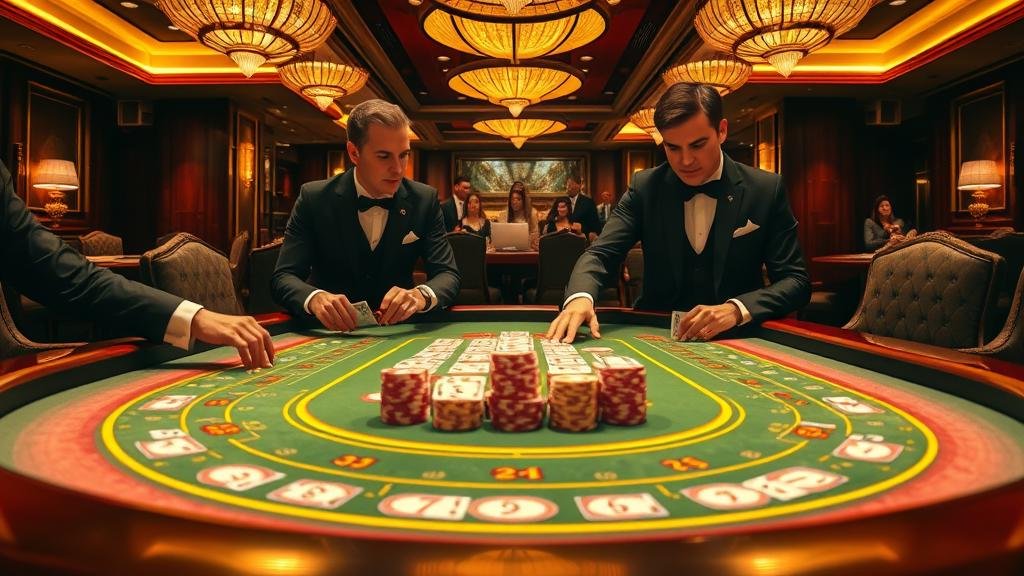 หน้าจอเกมบาคาร่ามือถือ Vivo Gaming