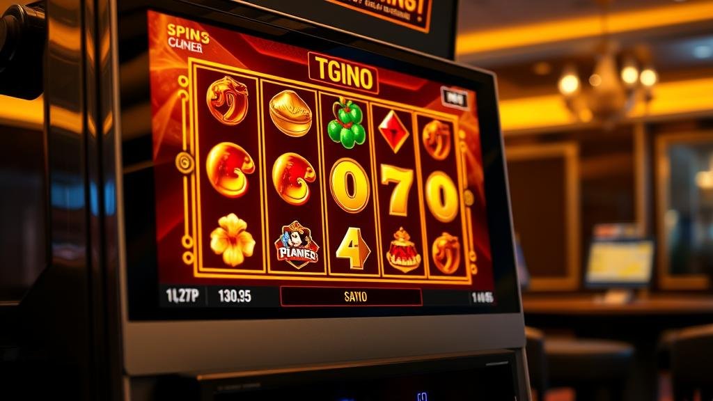 สัญลักษณ์ยักษ์และไวลด์ติดในเกมสล็อต