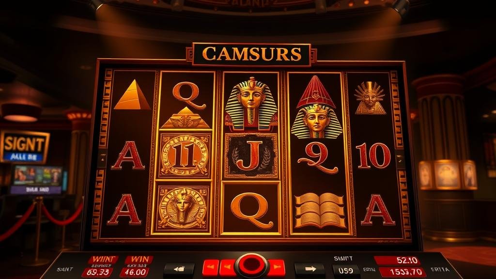 สัญลักษณ์แห่งชัยชนะและความมั่งคั่งในสล็อตธีมอียิปต์