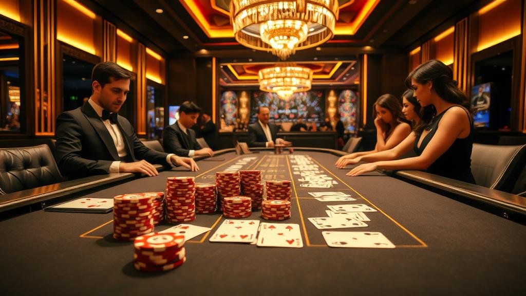 ภาพแสดงสูตรบาคาร่าและสถิติการเดิมพัน