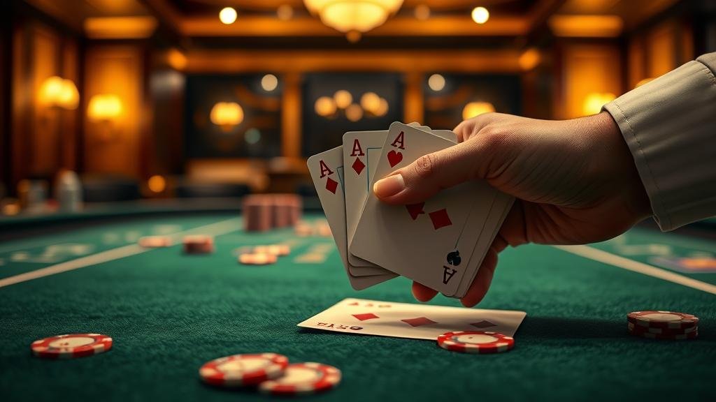 ตัวอย่างเค้าไพ่สายคงที่ในบาคาร่า วัววัว