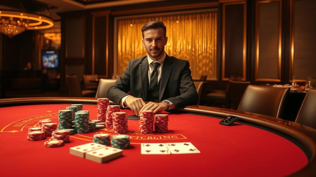 หน้าจอแสดงผลการเล่นบาคาร่าพร้อมสถิติ