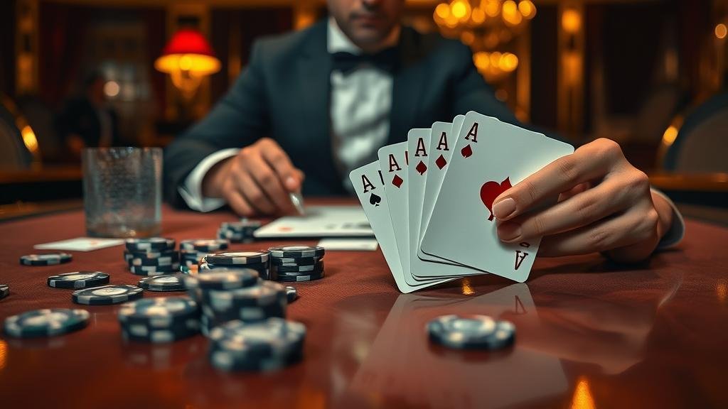 หน้าจอแสดงสถิติและรูปแบบไพ่บาคาร่า