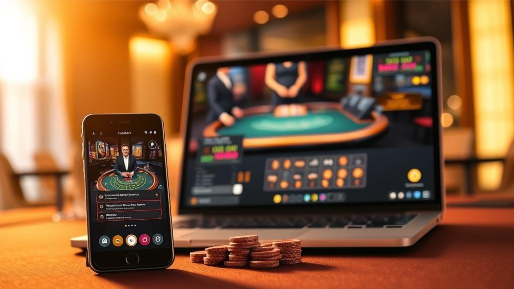 หน้าจอแสดงผลสถิติและอัตราจ่ายบาคาร่าสด