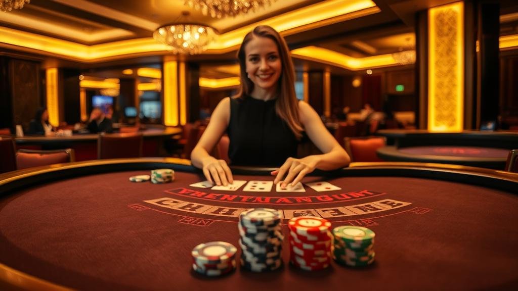 อินเทอร์เฟซบาคาร่าสด AG พร้อมสถิติขั้นสูง