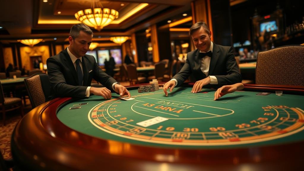 อินเทอร์เฟซบาคาร่าสด N2Live ที่ทันสมัย