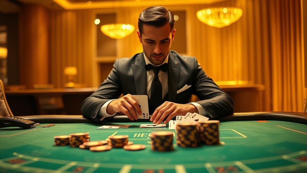 สตรีมเมอร์บาคาร่าและหน้าจอเกม LuckyStreak