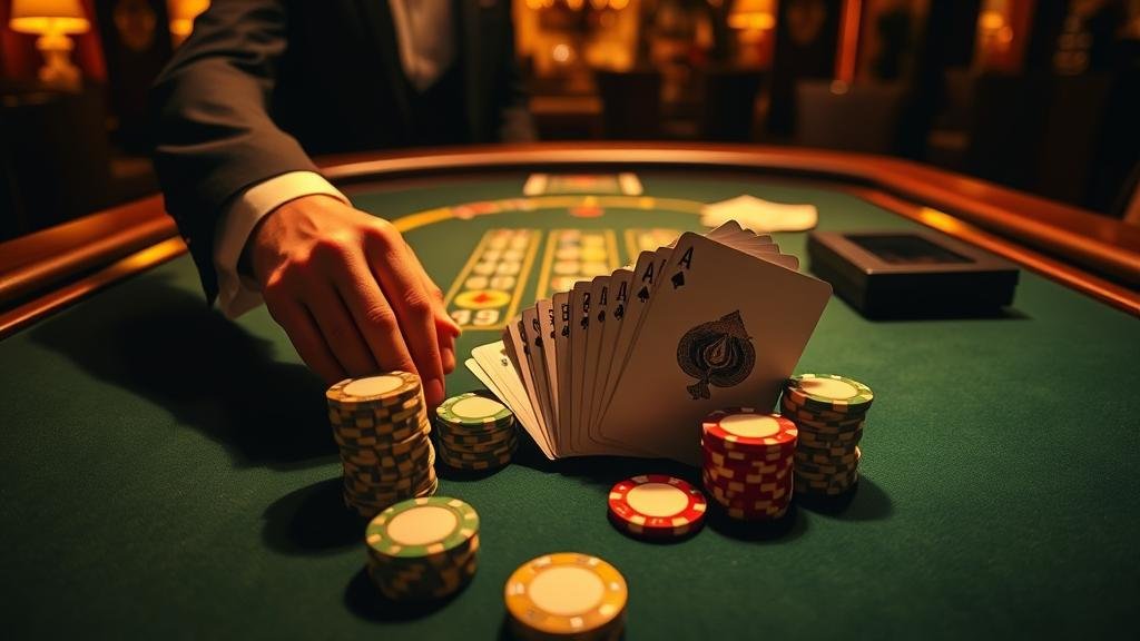 ตัวอย่างเค้าไพ่บาคาร่า: มังกร, ปิงปอง, สามตัด