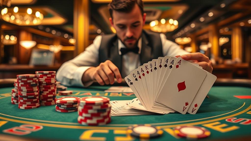 นักพนันบาคาร่ามืออาชีพกำลังวางเดิมพันอย่างมีกลยุทธ์