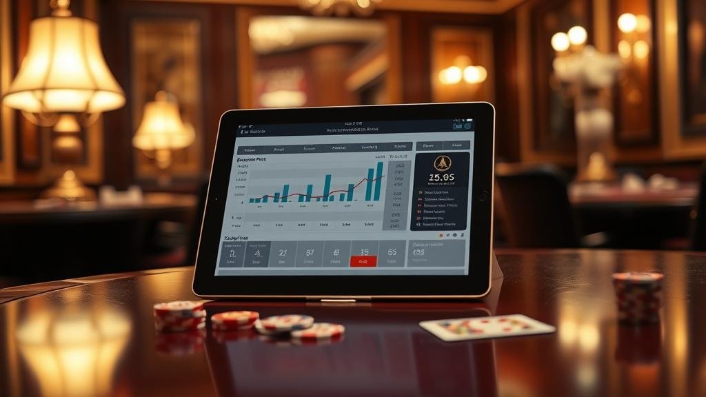 การเล่นบาคาร่าบนแท็บเล็ต