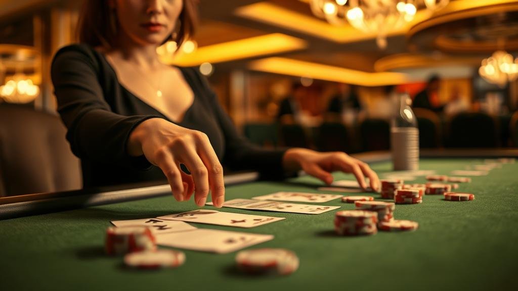 การแสดงผลสถิติและเปอร์เซ็นต์บาคาร่า