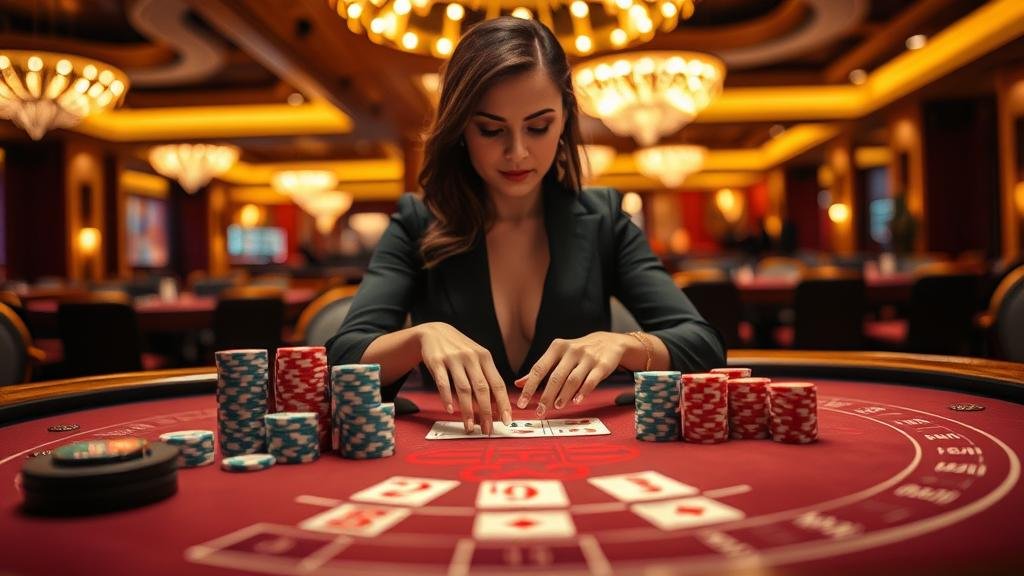 หน้าจอเกมบาคาร่าจาก SA Gaming