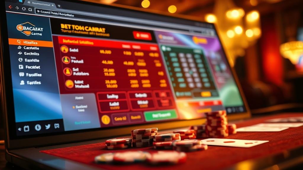 การเลือกห้องบาคาร่าออนไลน์บนเว็บไซต์