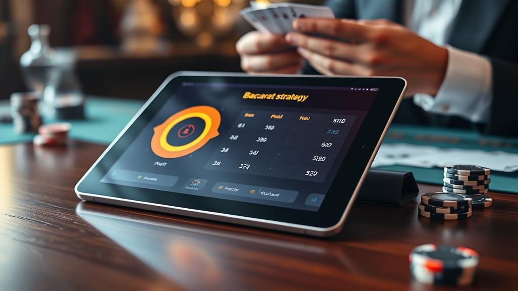 การวิเคราะห์สถิติบาคาร่าบนแท็บเล็ต