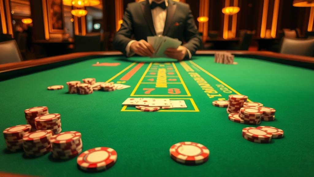 การเล่นบาคาร่าหลายโต๊ะบนเดสก์ท็อป