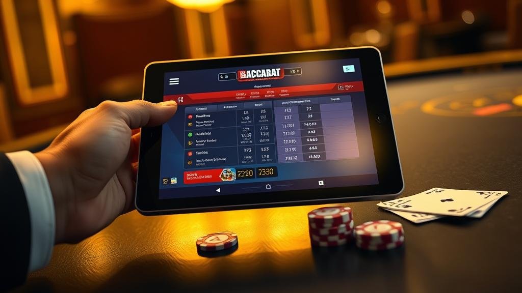 การบันทึกสถิติและผลการเล่นบาคาร่า