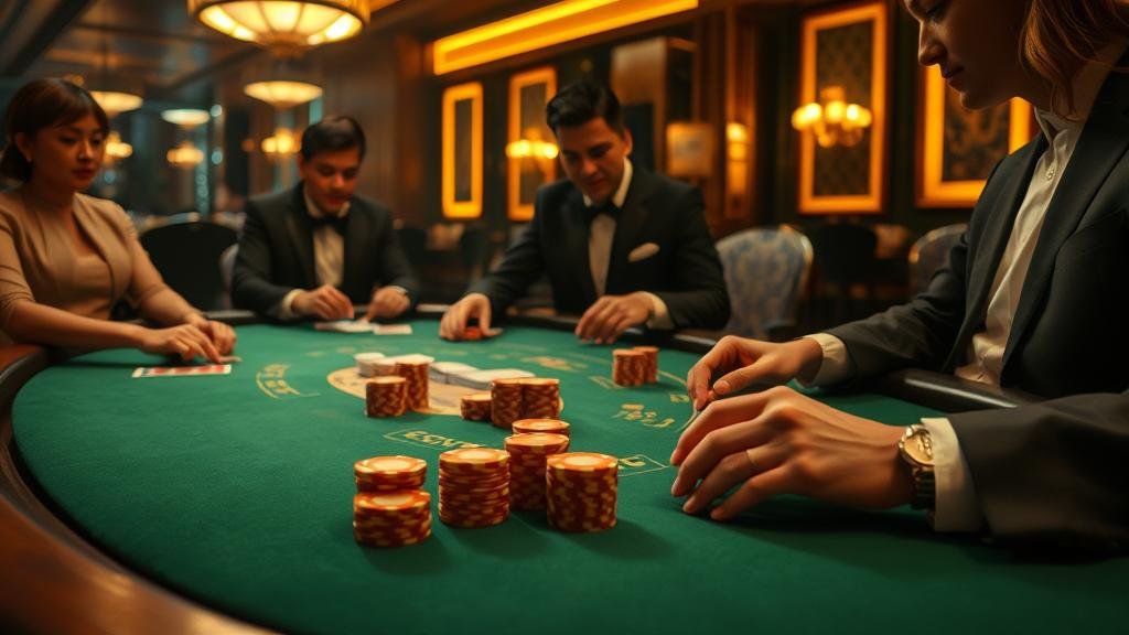 ตารางสูตรบาคาร่าบนแท็บเล็ต