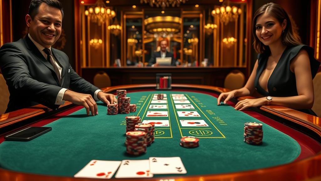 ตัวอย่างเค้าไพ่บาคาร่า ปิงปองยาว และ สามตัด