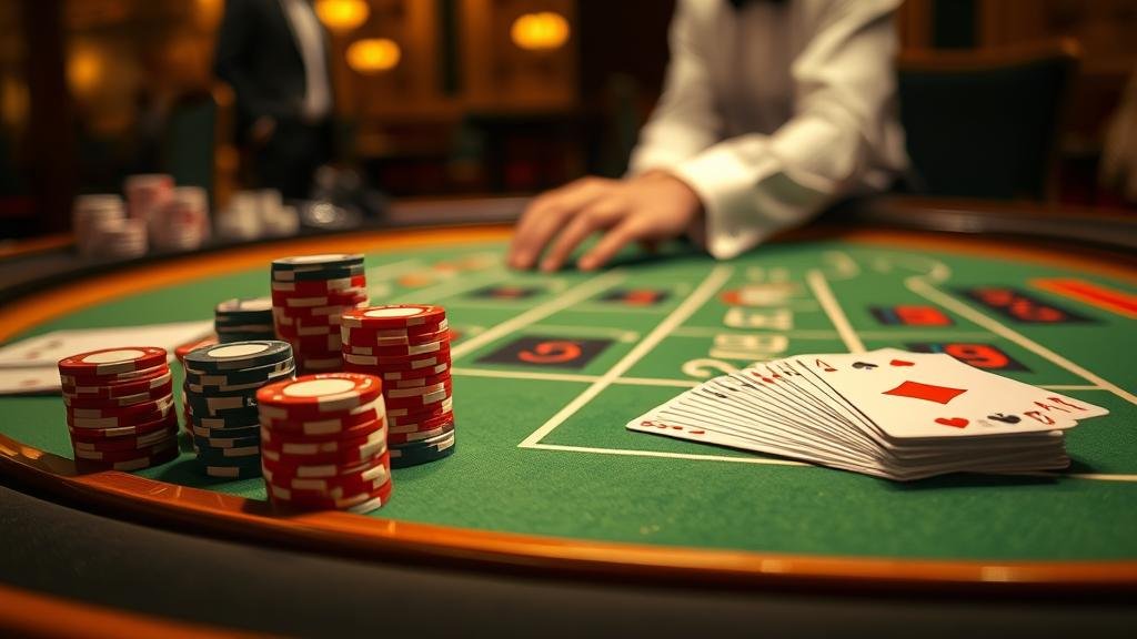 หน้าจอเกมบาคาร่า AllBet พร้อมสถิติ