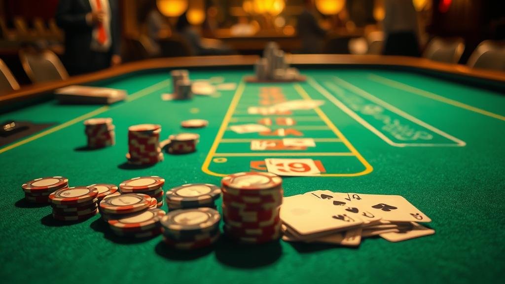 การวางชิปเดิมพันบาคาร่าออนไลน์