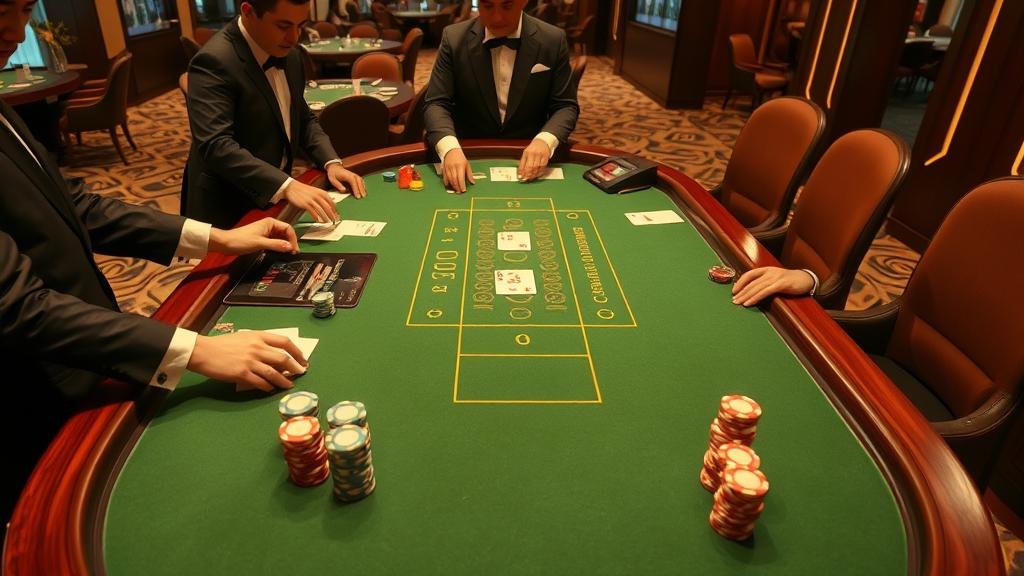 ตารางแสดงเค้าไพ่บาคาร่า