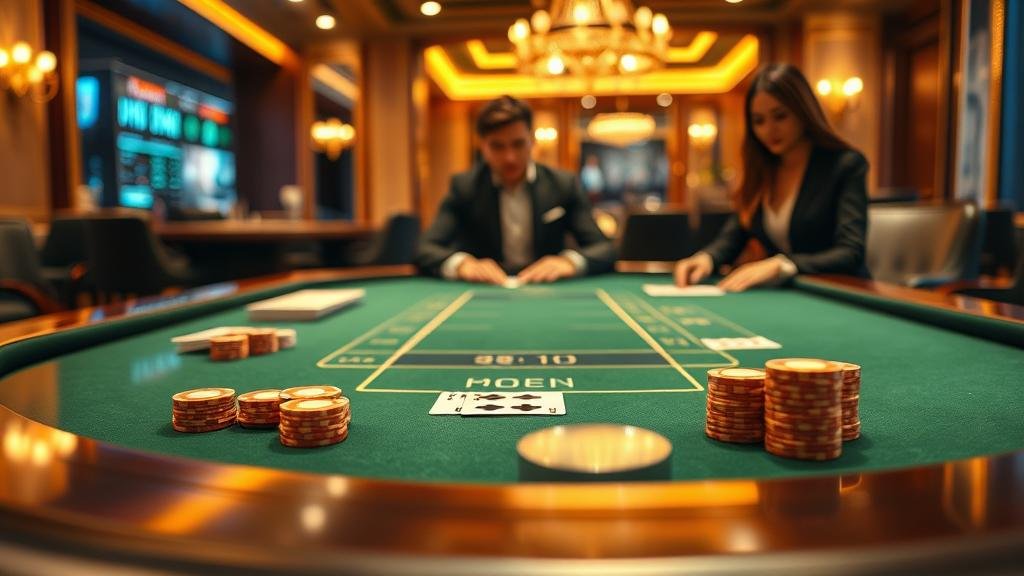 หน้าจอเกมบาคาร่าจาก Sexy Baccarat