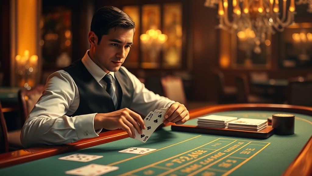 ภาพประกอบเค้าไพ่บาคาร่า มังกร และ สองตัด