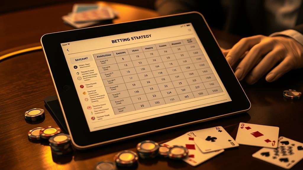 การวิเคราะห์รูปแบบไพ่บาคาร่าด้วยระบบ 1-3-2-4 บน iPad