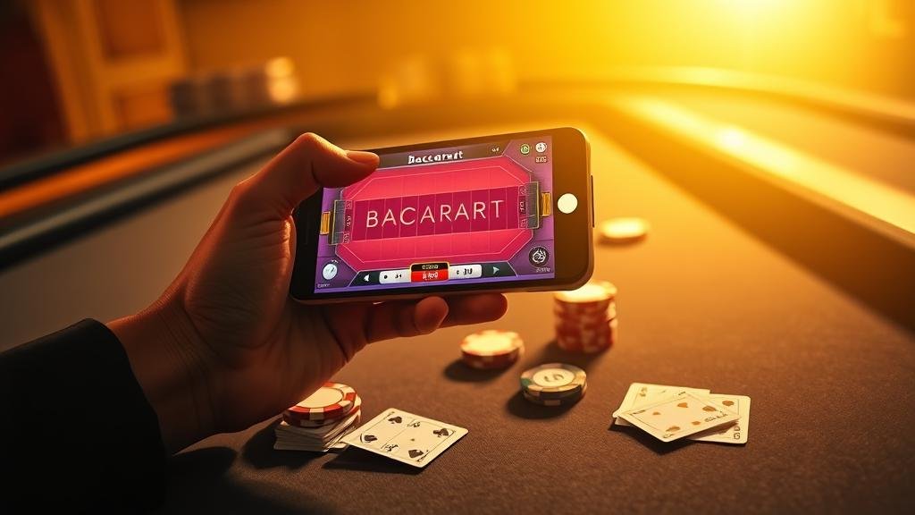 การอ่านเค้าไพ่บาคาร่าบนแท็บเล็ต