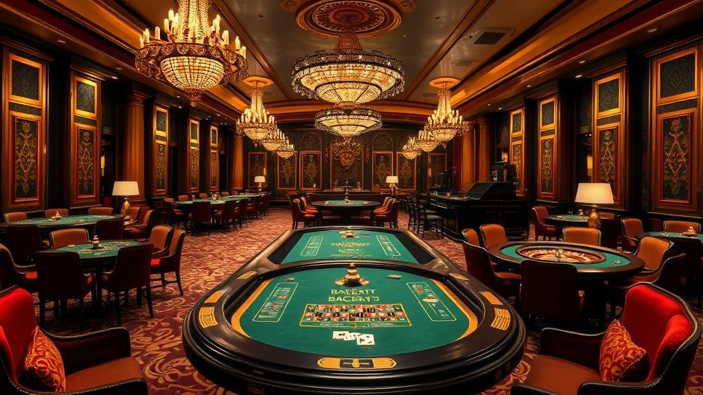 หน้าจออินเทอร์เฟซบาคาร่าโหมดออโต้สุดล้ำ