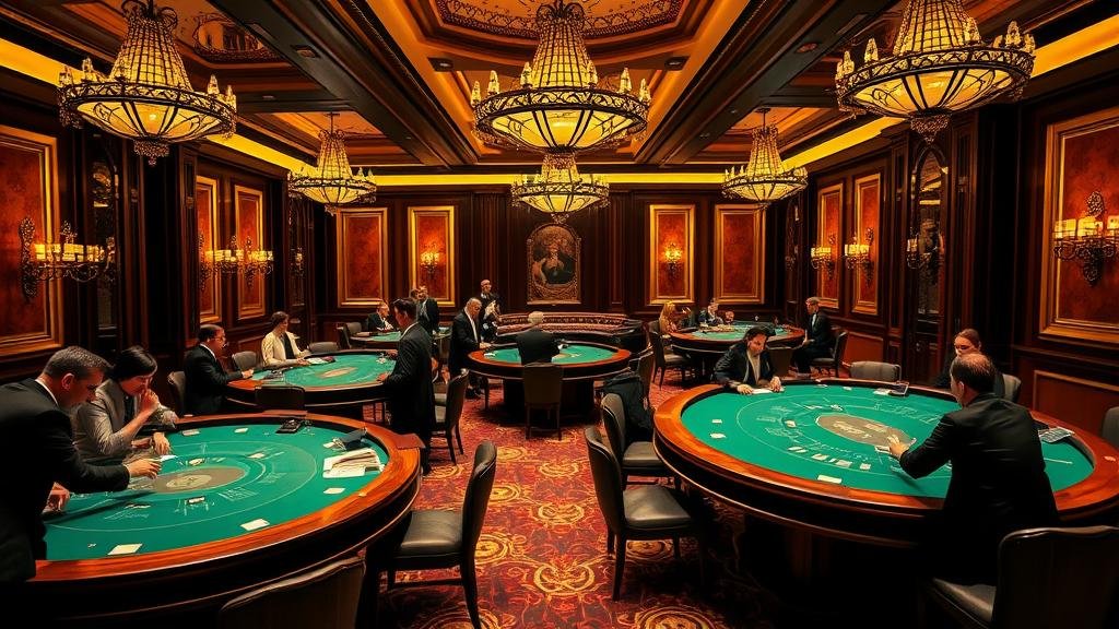 การวางชิปเดิมพันอย่างมีกลยุทธ์บนโต๊ะบาคาร่า