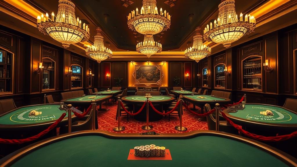 ภาพนักพนันมืออาชีพวางแผนการเดินเงิน