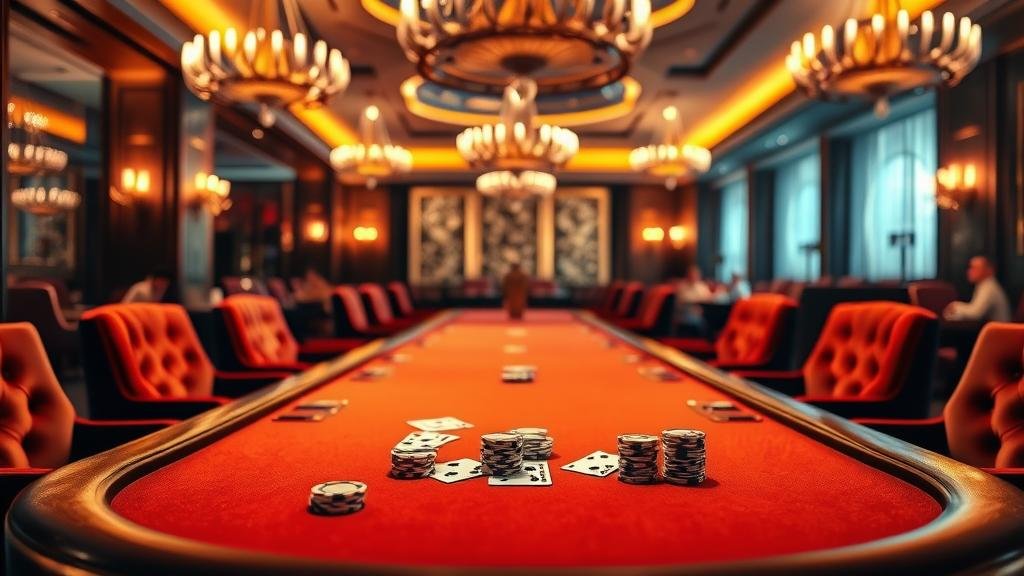 ดีลเลอร์บาคาร่ามืออาชีพกำลังแจกไพ่