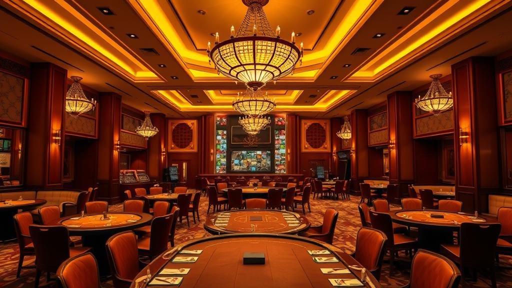 กองเหรียญทองและชิปโบนัส พร้อมฉากหลังดอกไม้ไฟ