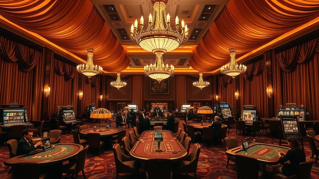 ภายในคาสิโนเดอะ เวเนเชียน มาเก๊า