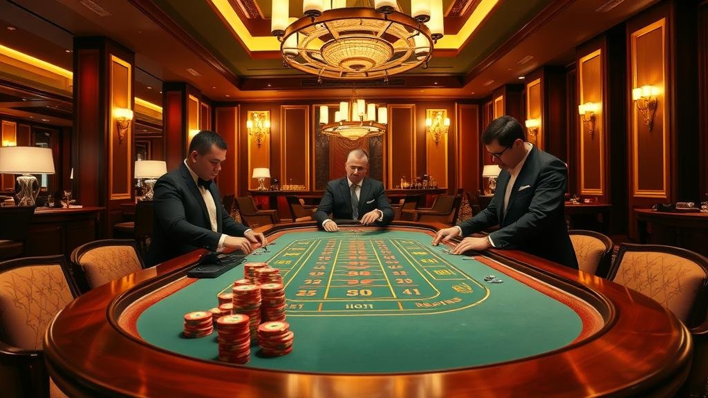 ภาพประกอบแสดงเค้าไพ่มังกรและเค้าไพ่ปิงปองในบาคาร่า