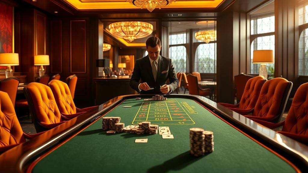 ภาพกราฟิกแสดงการบริหารงบประมาณในการเล่นบาคาร่า