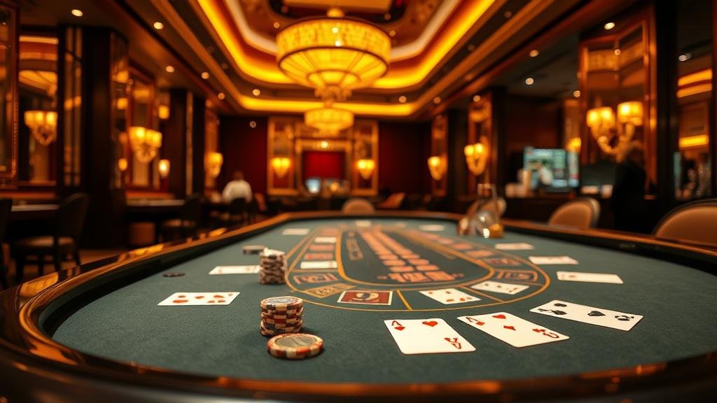 การวิเคราะห์รูปแบบบาคาร่าบนหน้าจอคอมพิวเตอร์และการวางชิปเดิมพันอย่างมั่นใจ