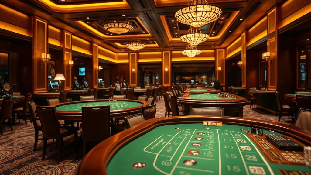 โต๊ะบาคาร่ามาตรฐานจาก SA Gaming