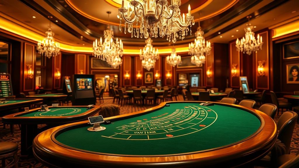 หน้าจอเกมบาคาร่าสดจาก SA Gaming พร้อมดีลเลอร์มืออาชีพ