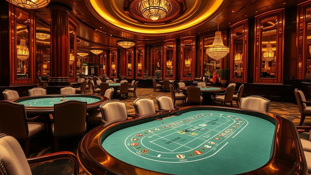 มุมมองหลากหลายของเกมบาคาร่าสดจาก AE Casino