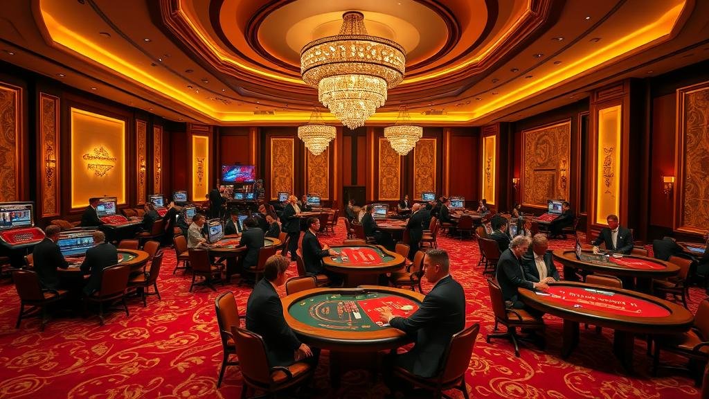 หน้าจอเกมบาคาร่าสด SA Gaming