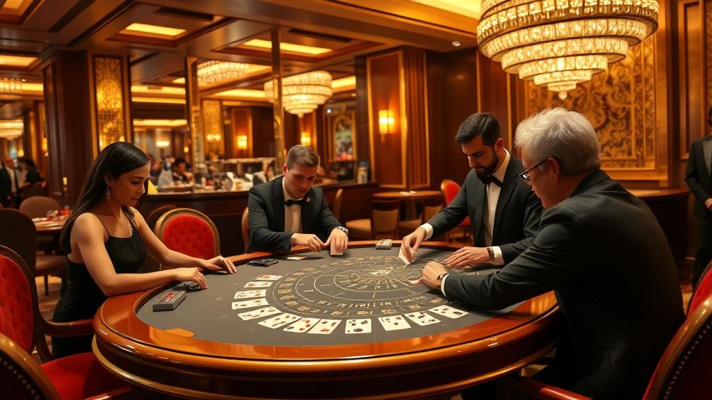 ตัวอย่างเค้าไพ่บาคาร่า สลับคู่ และซูเปอร์ซิกส์