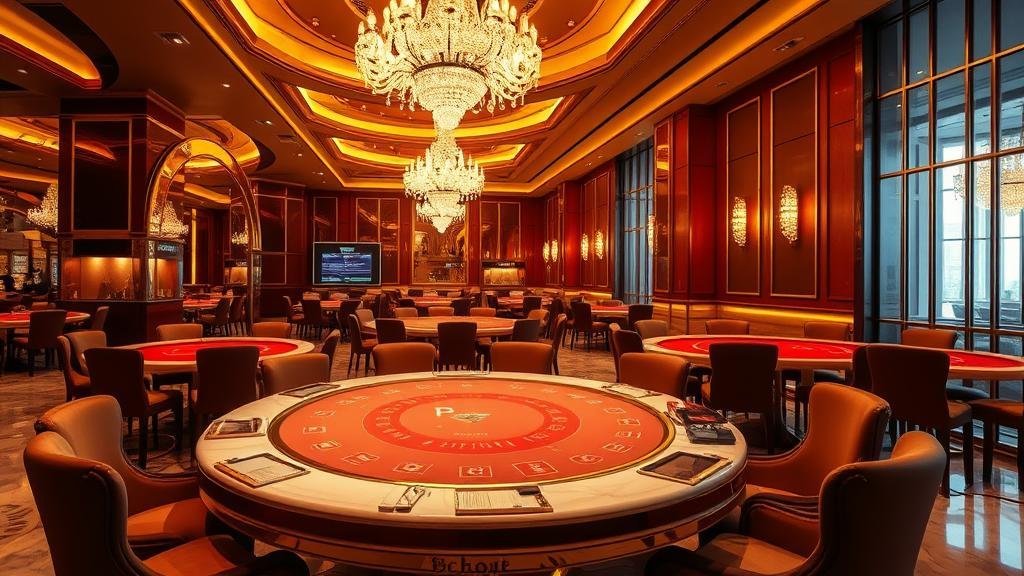 ภาพประกอบกลยุทธ์การเดินเงินและเลือกค่ายบาคาร่า