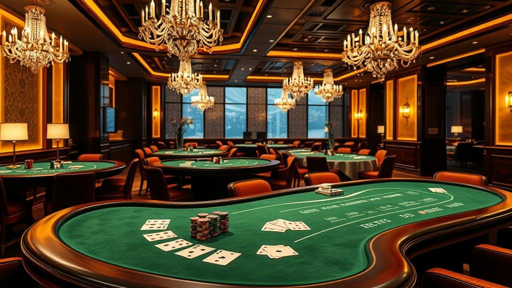 โต๊ะบาคาร่าแสดงผลการชนะและสถิติไพ่